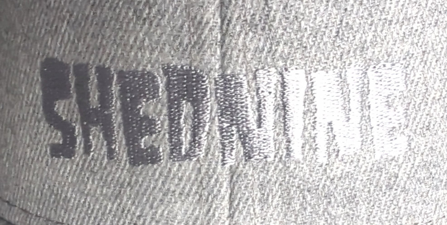 Shed Nine White/Grey Snap Back Cap - Shed Nine