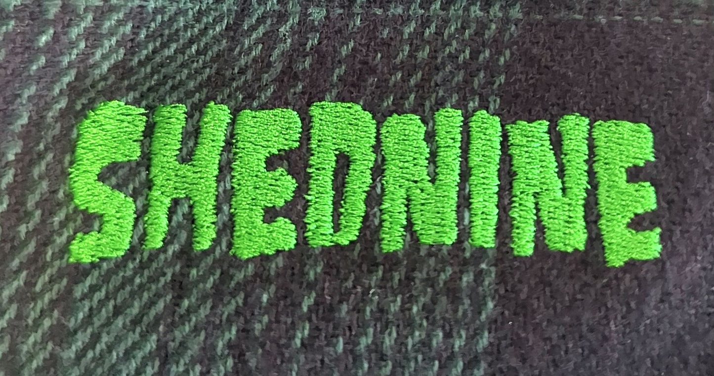 Shed Nine Flannel Long Sleeve Shirt (Bold SN Logo)