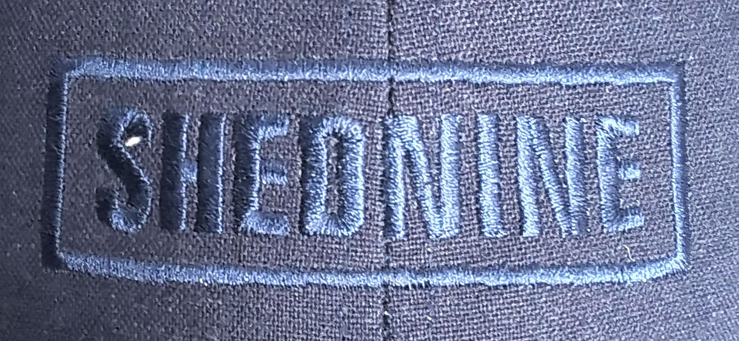 Shed Nine Navy/Cream Snap Back Cap - Shed Nine