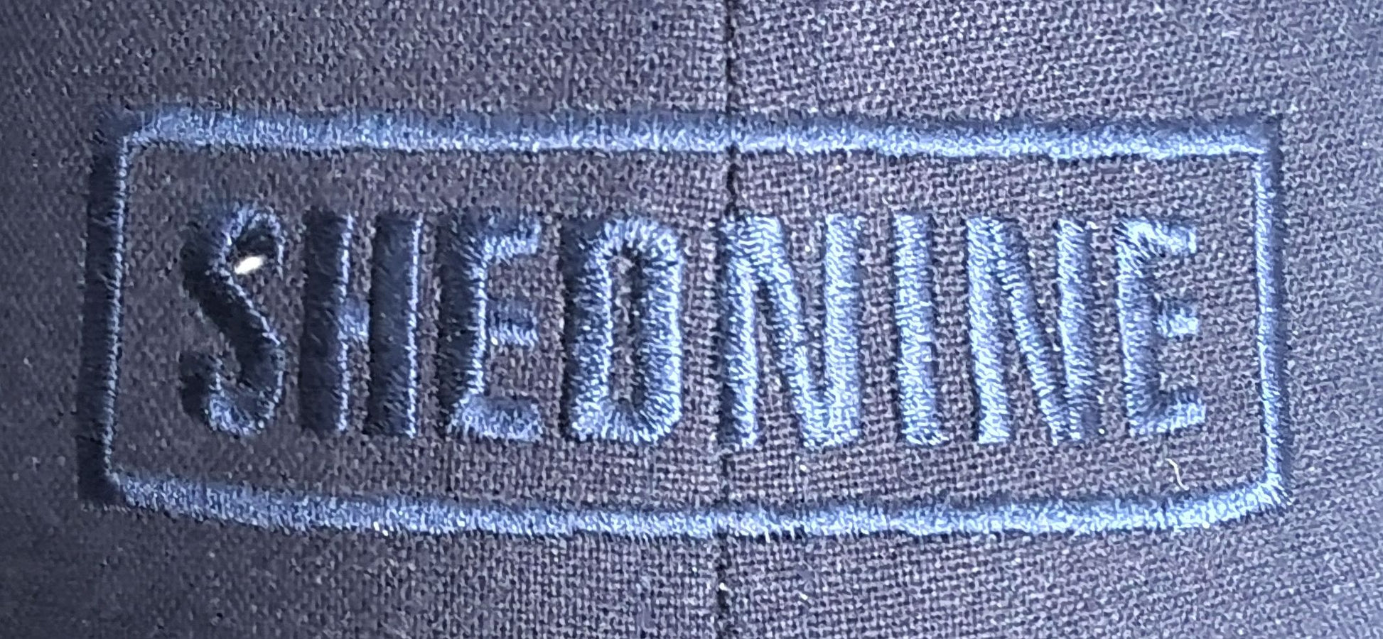 Shed Nine Navy/Cream Snap Back Cap - Shed Nine