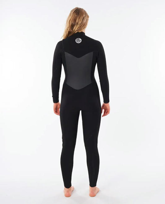 Person wearing a black wetsuit on a white background shed nine