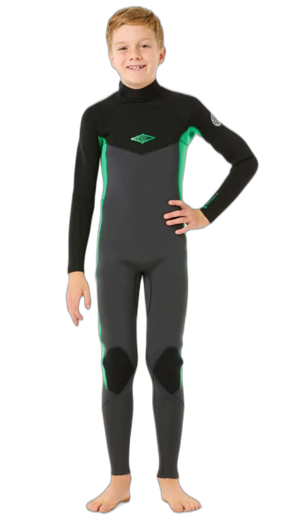 Kids Dawn Patrol 4/3 Back Zip - Shed Nine