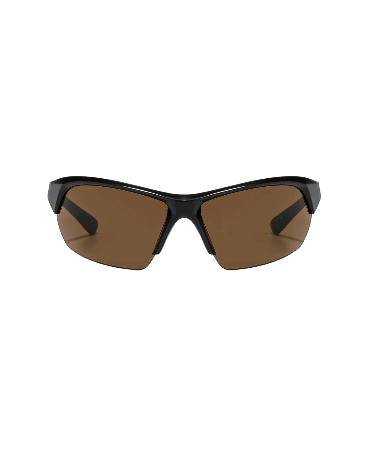Ritual Vision Break & Enter Sunglasses in Metallic Black / Bronze front view shed nine