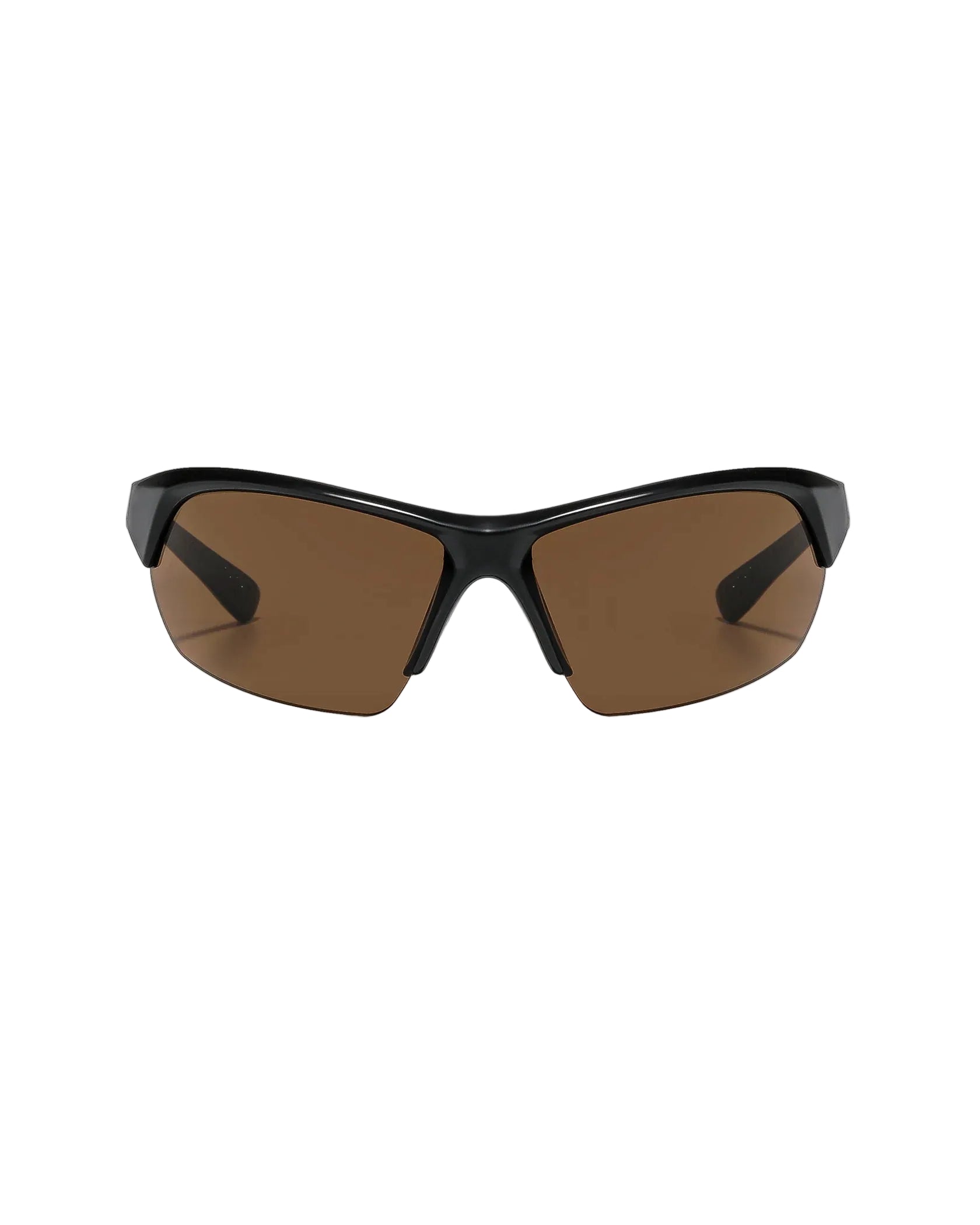 Ritual Vision Break & Enter Sunglasses in Metallic Black / Bronze front view shed nine