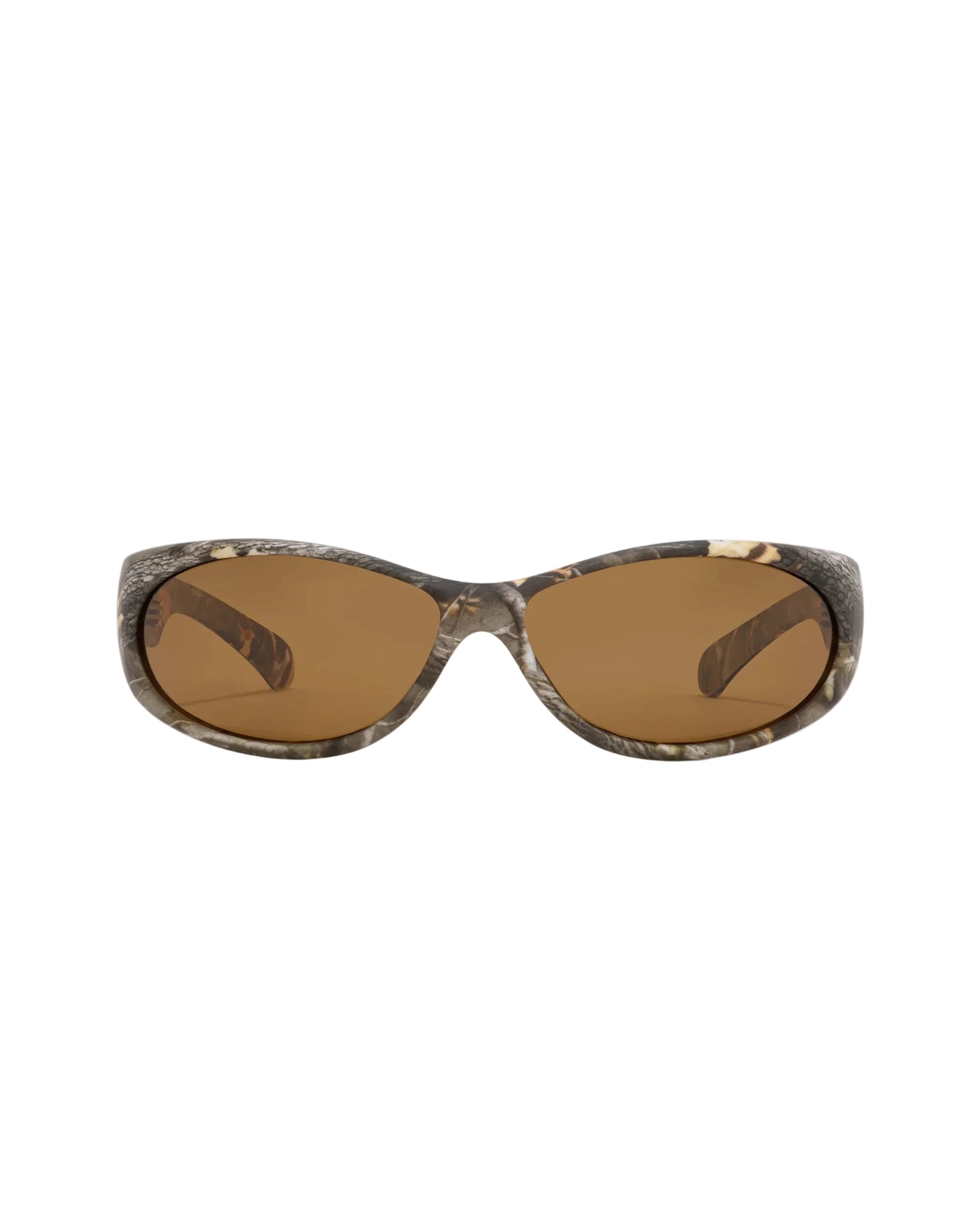 Ritual Vision Demon Speed Sunglasses in Combat / Bronze Polarised front view shed nine
