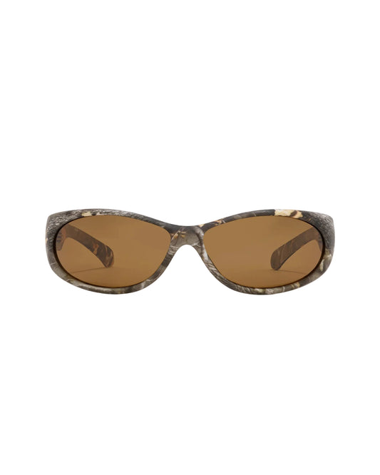 Ritual Vision Demon Speed Sunglasses in Combat / Bronze Polarised front view shed nine