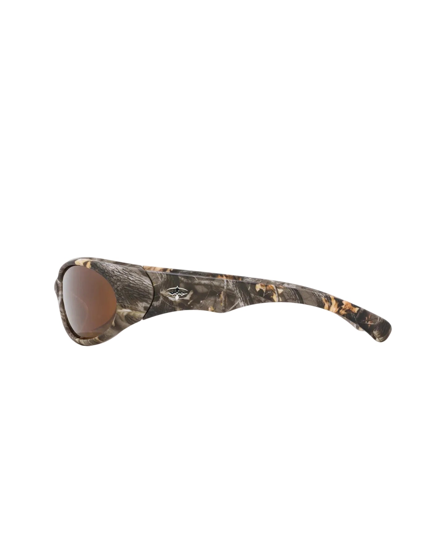 Side profile view of Ritual Vision Demon Speed Sunglasses in Combat / Bronze Polarised shed nine