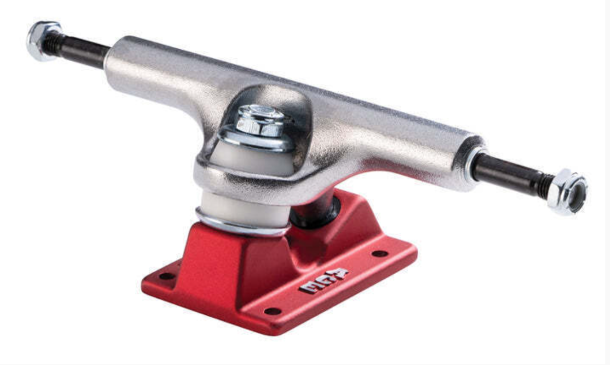 Ace Trucks Classics Raw/Red Polished