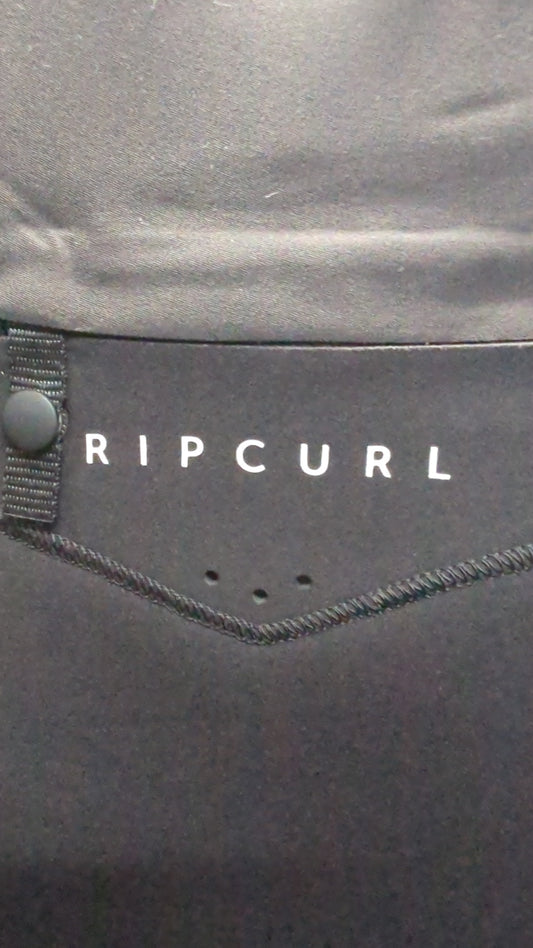 Rip Curl Junior Dawn Patrol 3/2GB Chest Zip Steamer Wetsuit - Black
