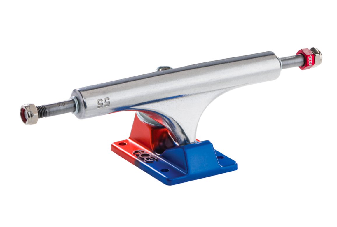 Ace Trucks AF1 Raw/Blue Orange Anodized