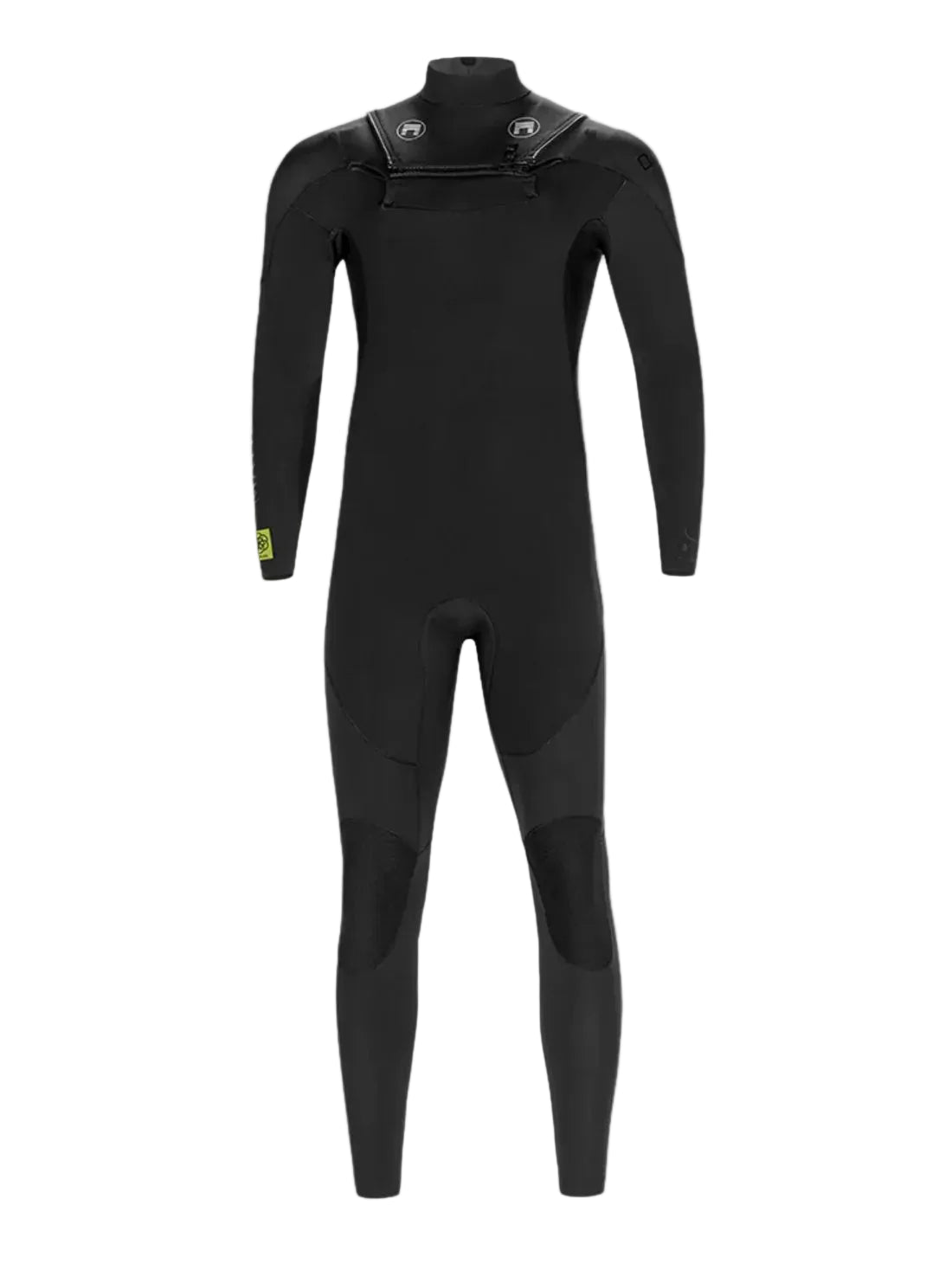 Black wetsuit on a white background shed nine