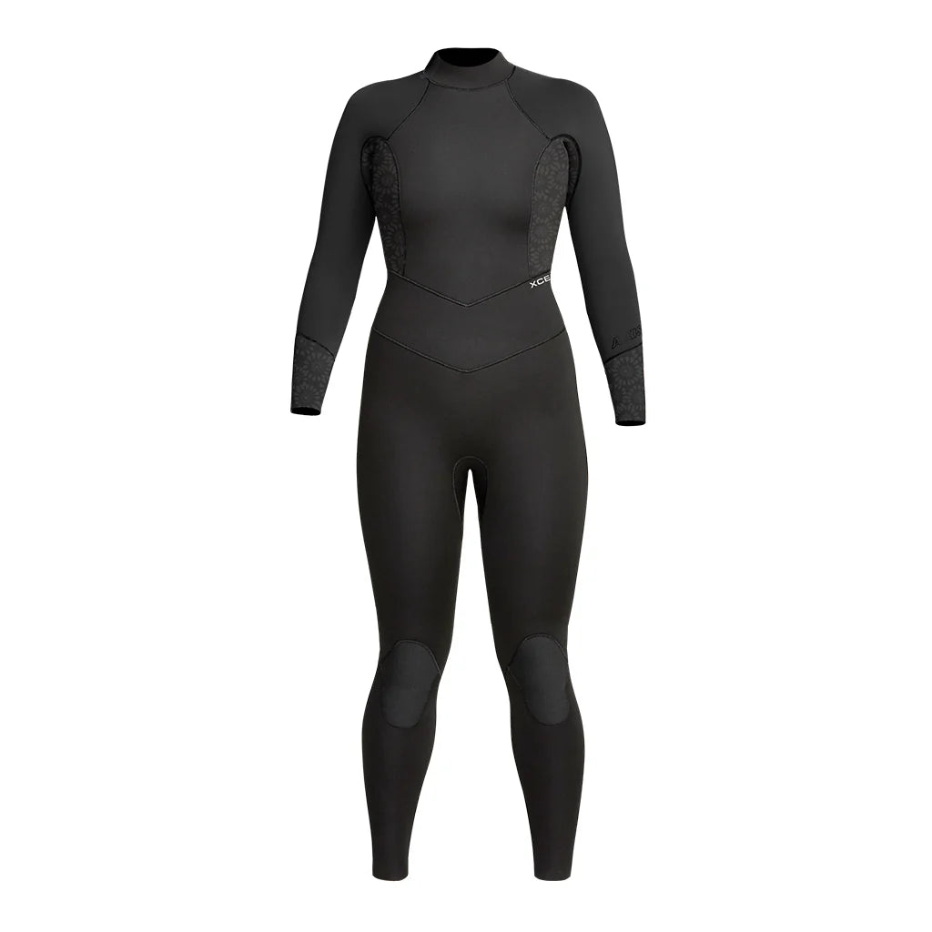 Black wetsuit on a white background shed nine