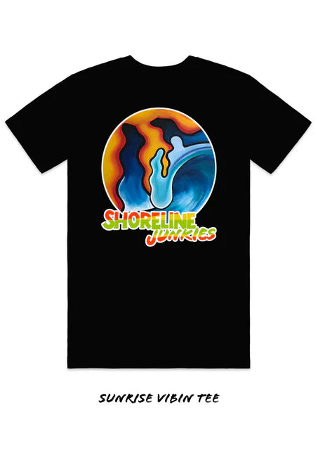 shed nine sunrise_vibin_tee_1_copy shoreline junkies