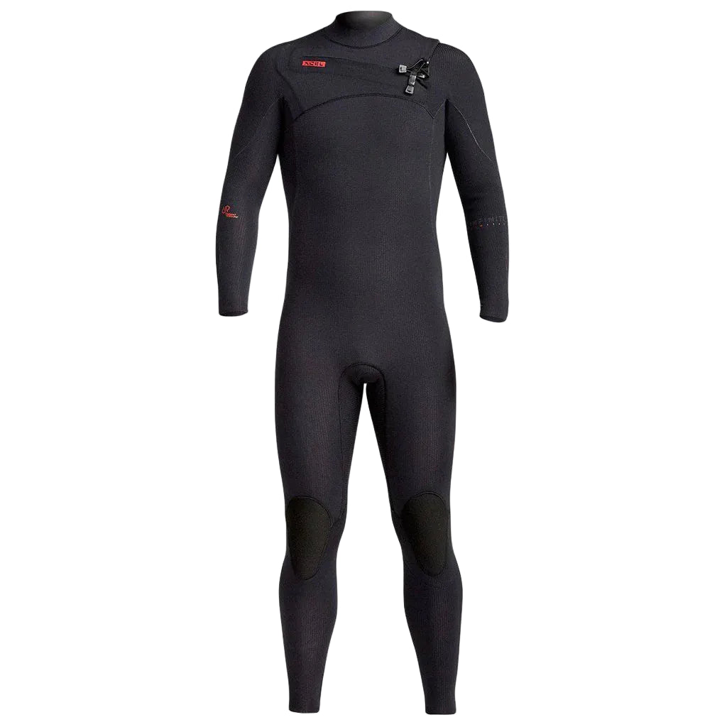 Black wetsuit on a white background shed nine