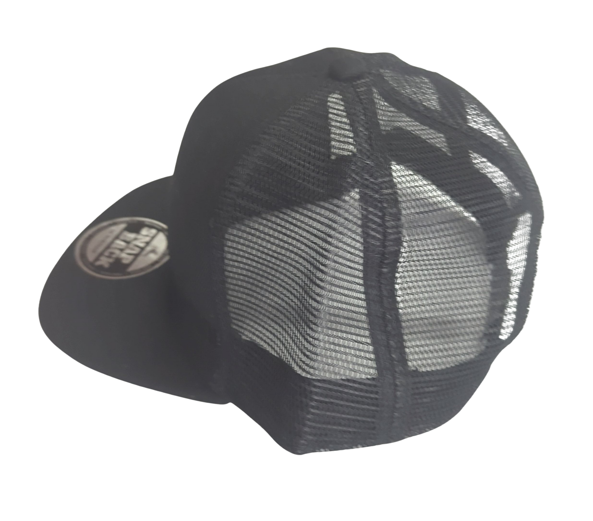 Shed Nine Black Mesh Snap Back Cap - Shed Nine