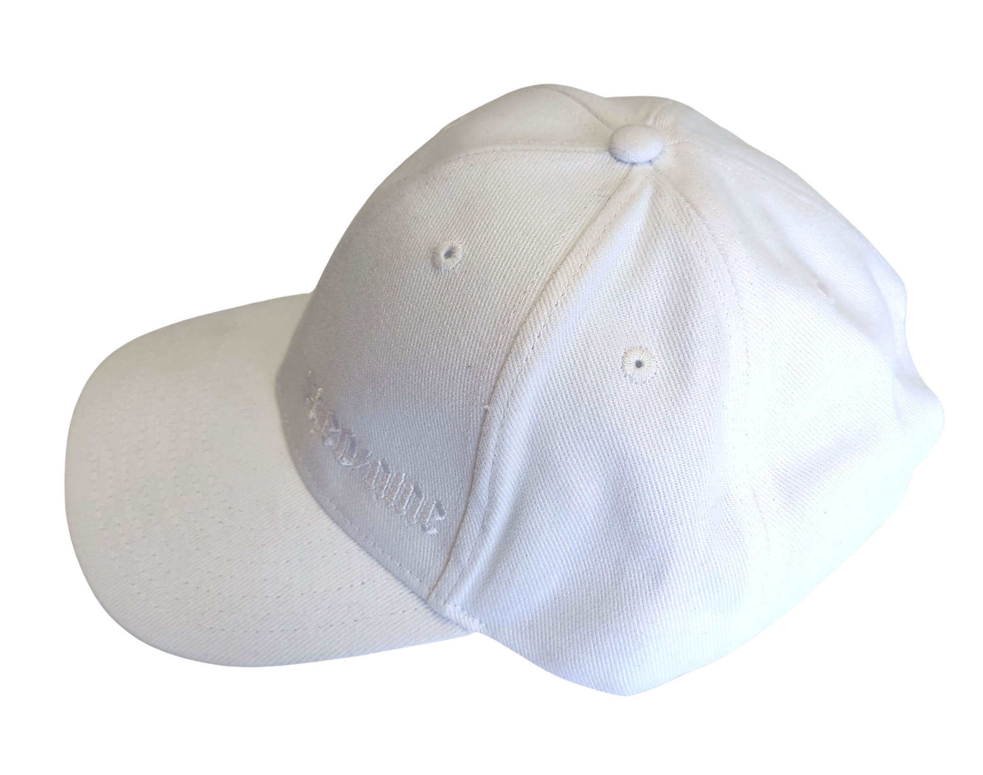 Shed Nine White Buckle Cap Lighting Logo - Shed Nine