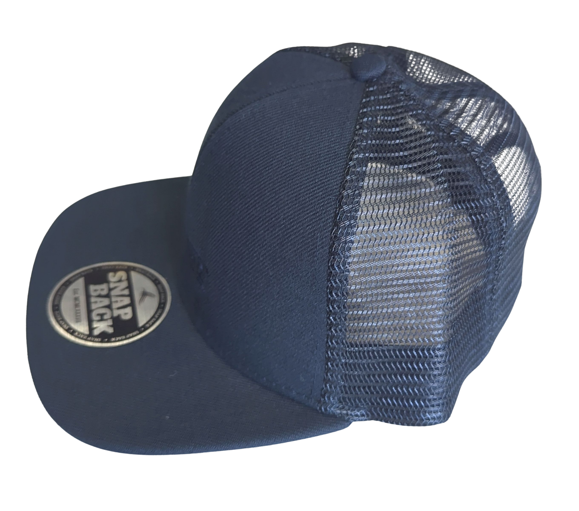 Shed Nine Navy Mesh Snap Back Cap - Shed Nine