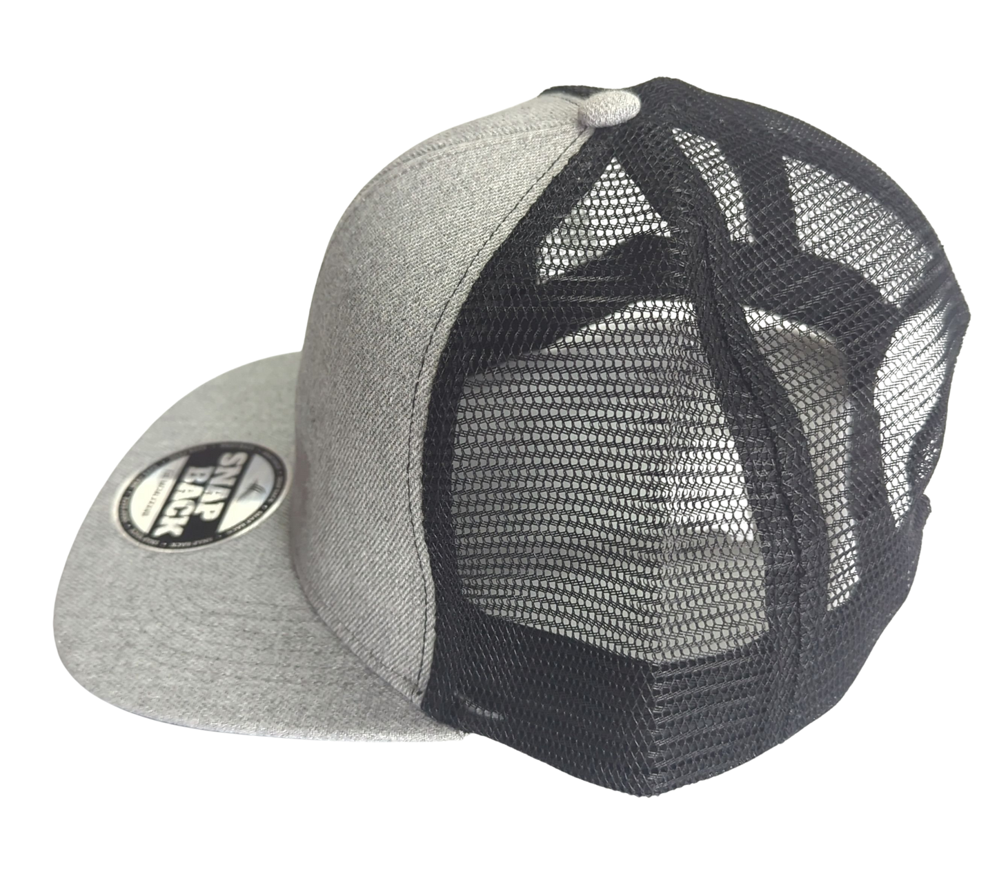 Shed Nine White/Grey Snap Back Cap - Shed Nine