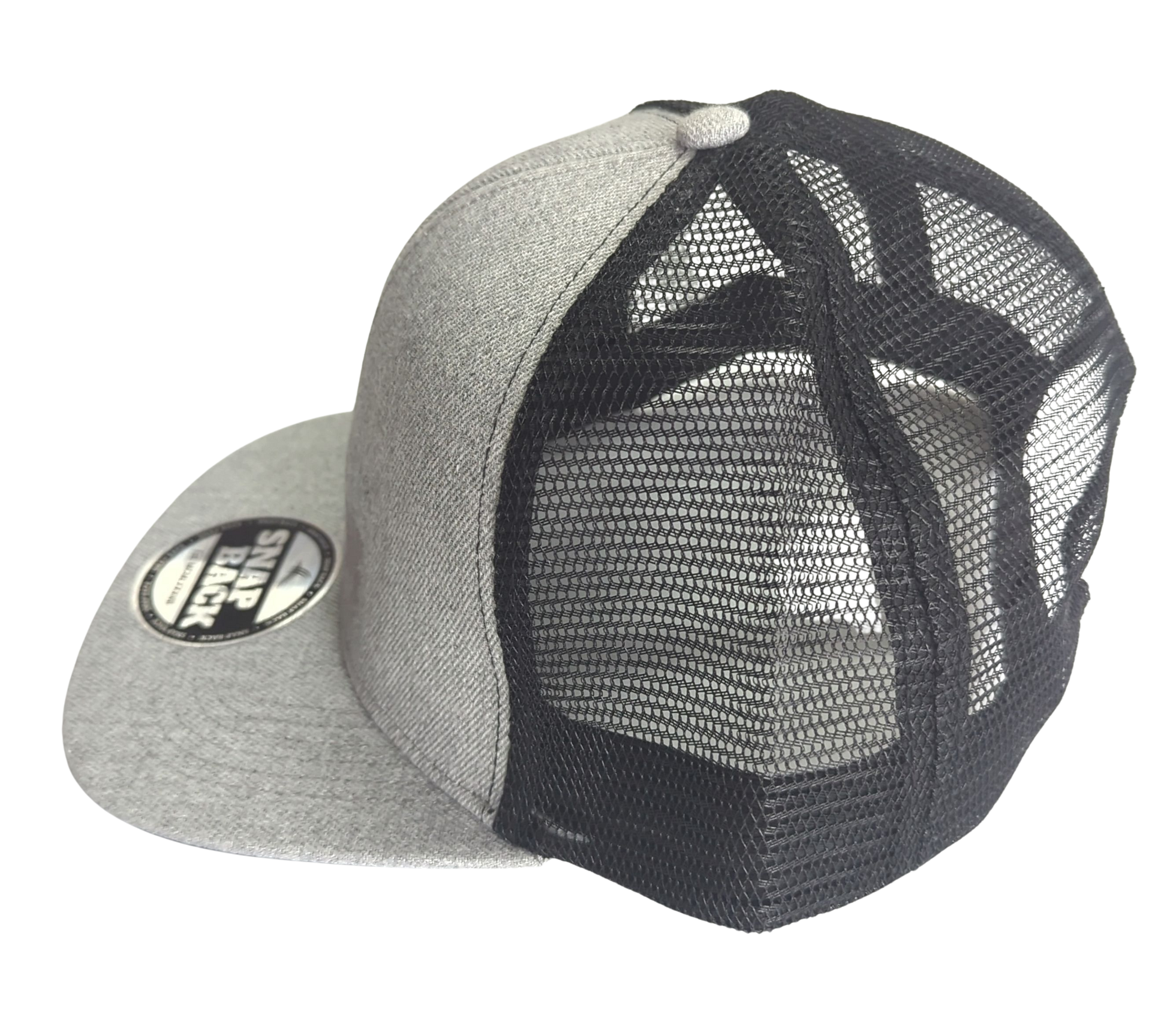 Shed Nine White/Grey Snap Back Cap - Shed Nine