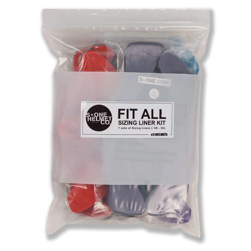 S-One Helmet 7 x Size Liner Kit (All Sizes)