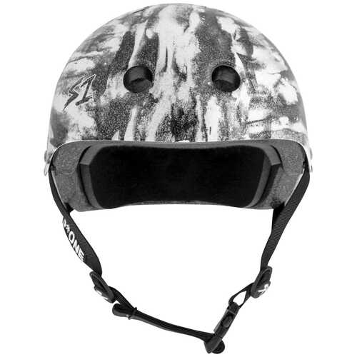 S-One Helmet Lifer Black White Glitter/Bomba Hache