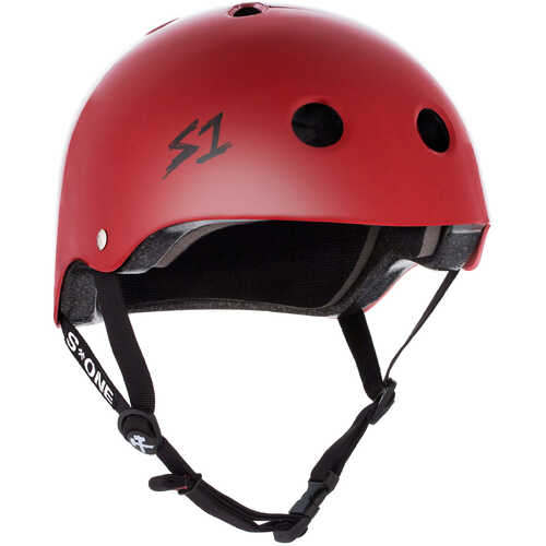 S-One Helmet Lifer Blood Red Gloss