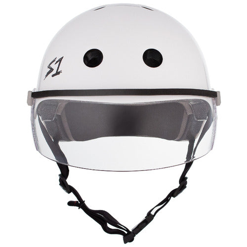 S-One Helmet Lifer Visor White Gloss