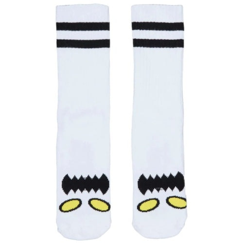 Toy Machine Socks Monster Face Sock White