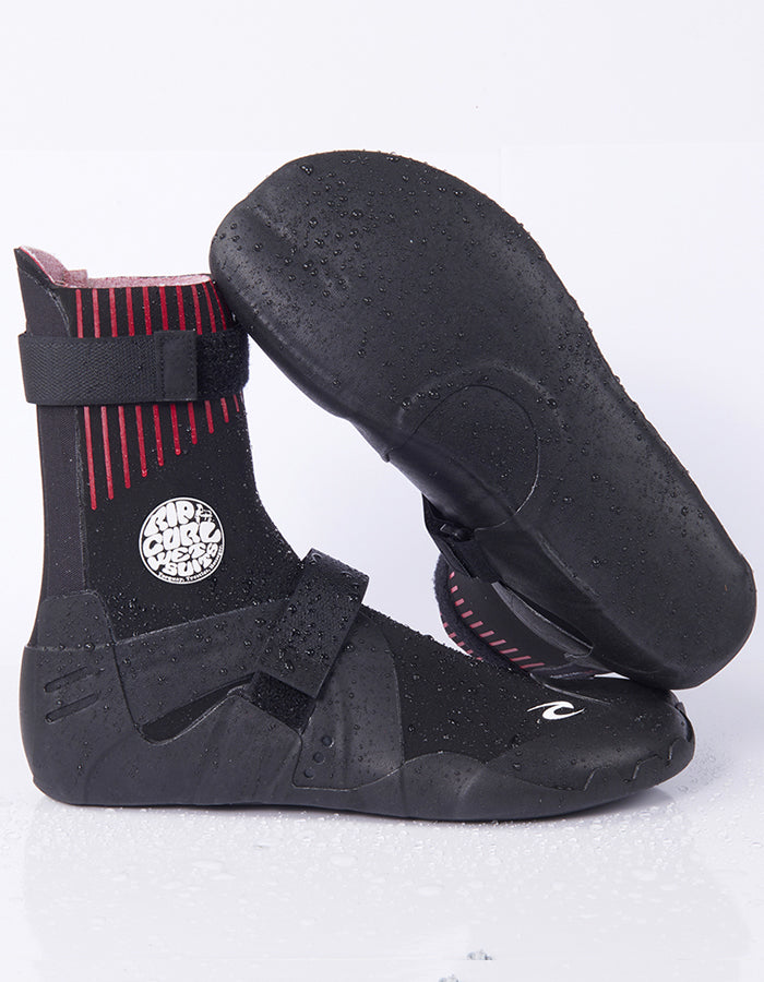 Rip Curl Flashbomb 3mm Hidden Split Toe Boot - Black (WBOYHF) product view 1