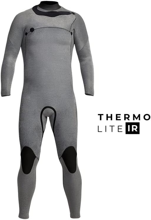 Thermal lining detail inside Xcel Men’s Comp Chest Zip Steamer Wetsuit Shed Nine