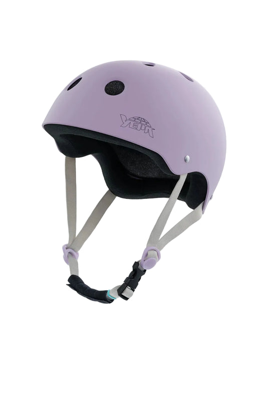 YEPA T-Shell Helmet in Matte Dusty Purple front angle view shed nine