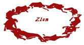 Zion logo graphic detail for Zion Craig Anderson 2/2mm Short Arm Steamer Wetsuit shed nine