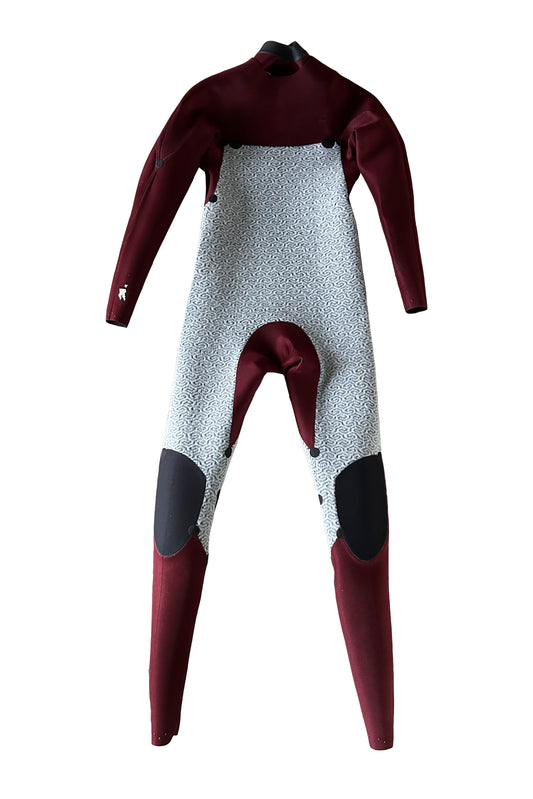 Zion Yeti liquid taped winter wetsuit with Pure Yeti Wool lining SHED  NINE