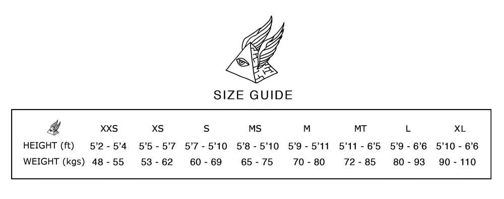 zion size chart shed nine